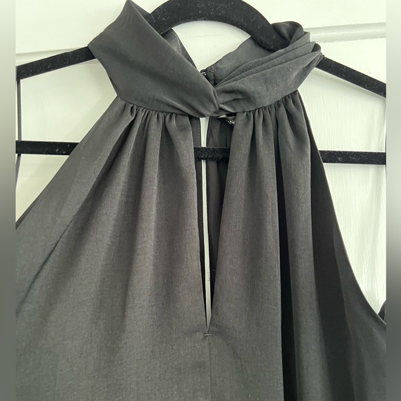 Banana Republic Twist Neck Sleeveless Midi Dress XL - Picture 9 of 12